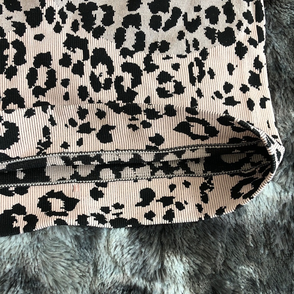 Intimately by FP Leopard Ribbed Crop Top - Picture 6 of 8